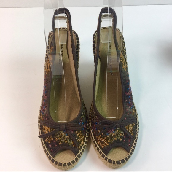 Montego Bay Club Canvas Wedges - Picture 7 of 8